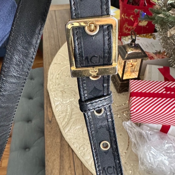 Vintage MCM Black Canvas/Leather Bucket Bag - Picture 16 of 16